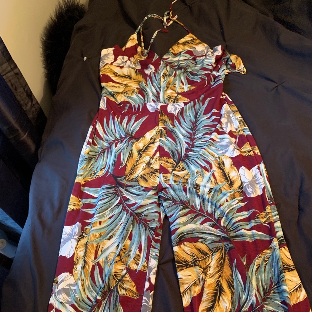 Floral jumpsuit